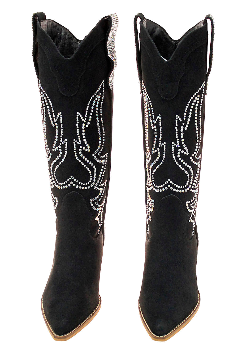 Crystal Studded Butterfly Tall Cowgirl Boots #BLC10SSK-GYPSY