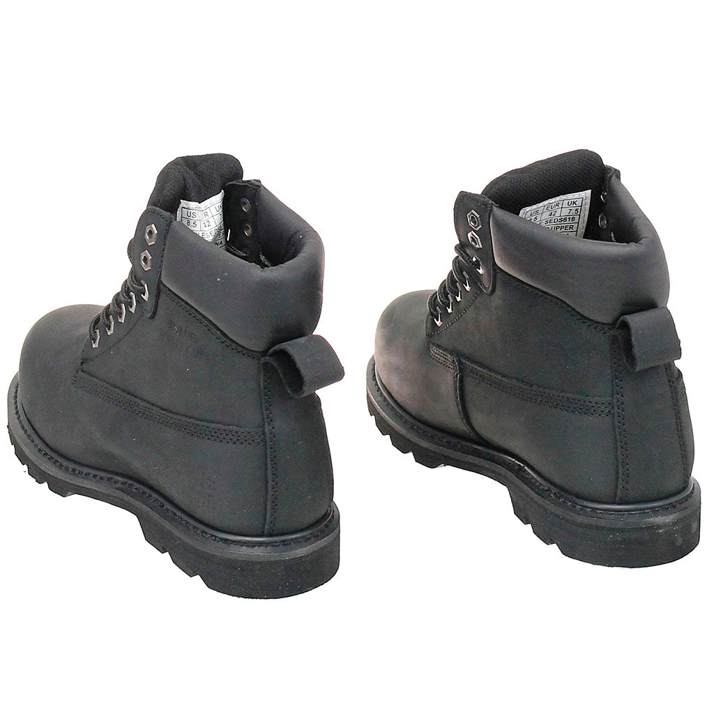Men's 6" Steel Toe Sedagatti Insulated Water Resistant Riding/Work Boots #BM6180STK