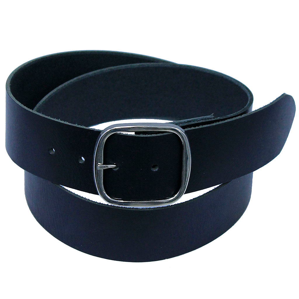 Extra Wide Heavy Black Leather Belt 1.75" Made in USA #BT25175K (28-62)