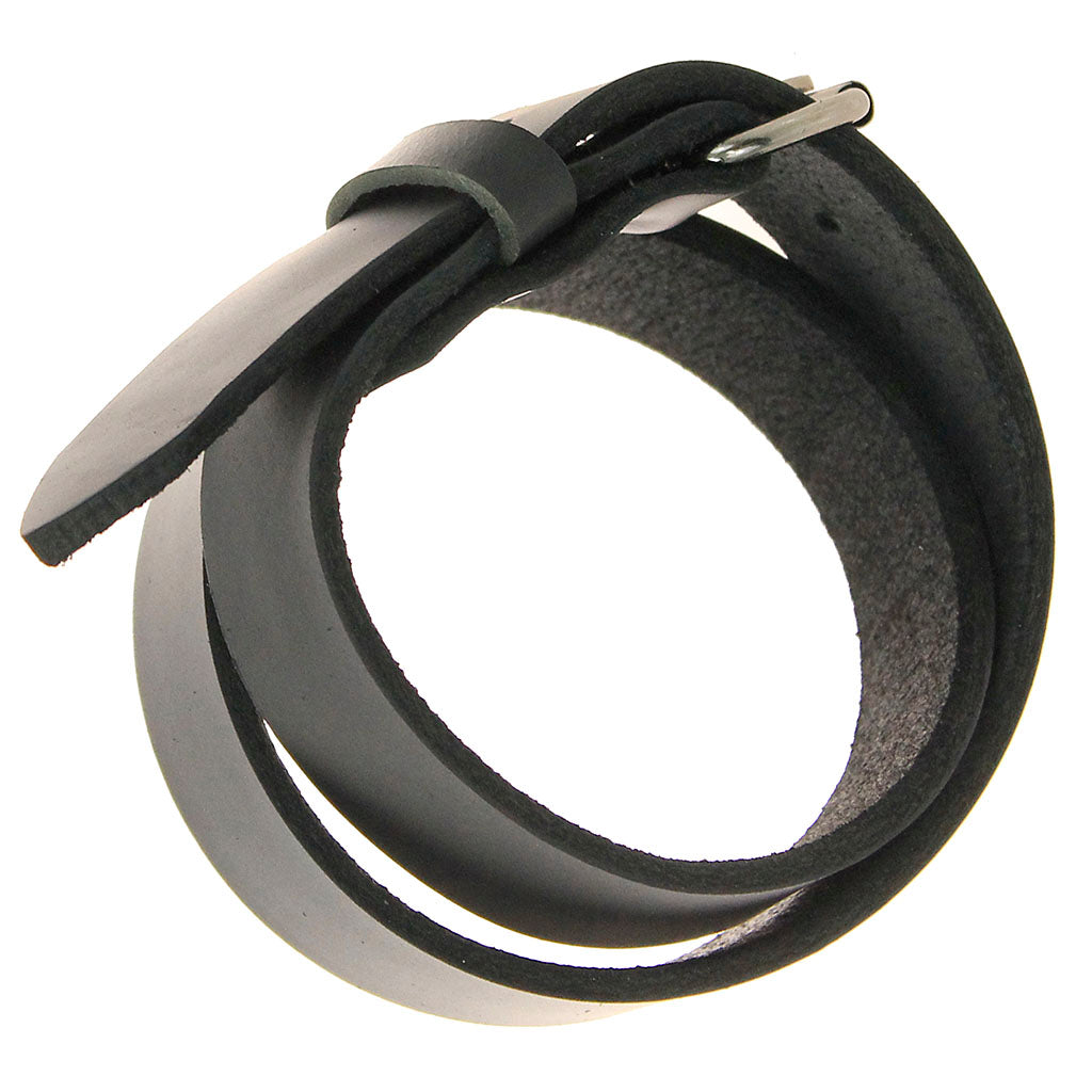 Super Heavy 12 oz Cowhide Extra Thick Black Leather Belt #BTXX2026K