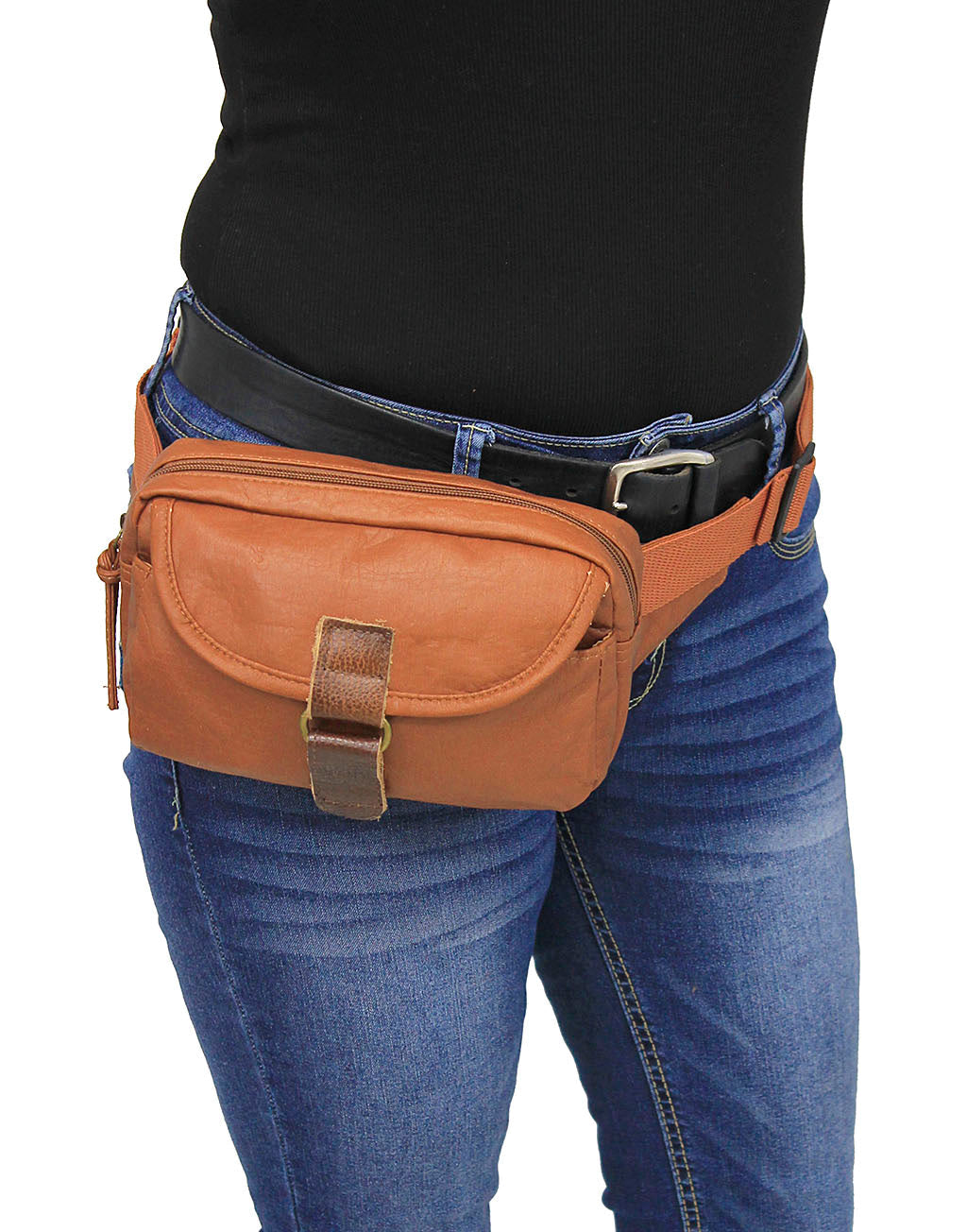 Light Brown Hip Pack Fanny Pack #FP1505N