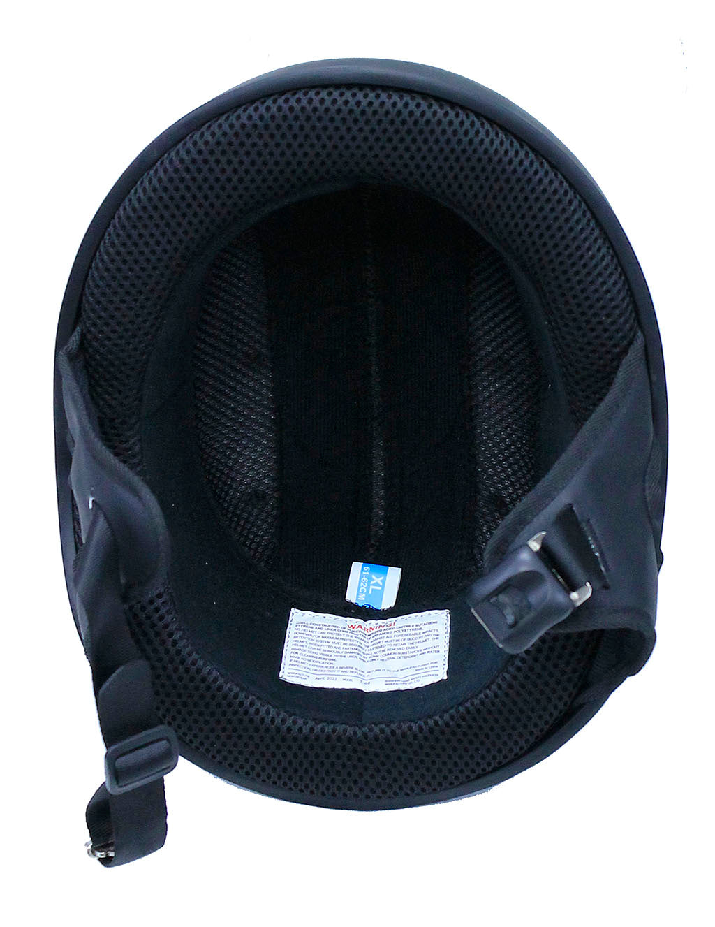 D.O.T. Flat Black Half Helmet #H9770FK