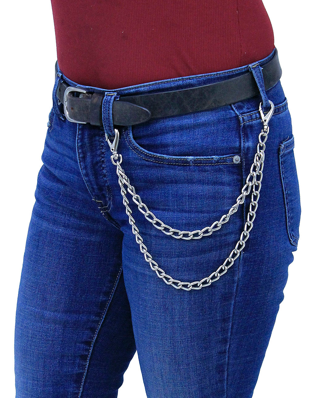 Double Hip Chain with Claw Clips #KK251812