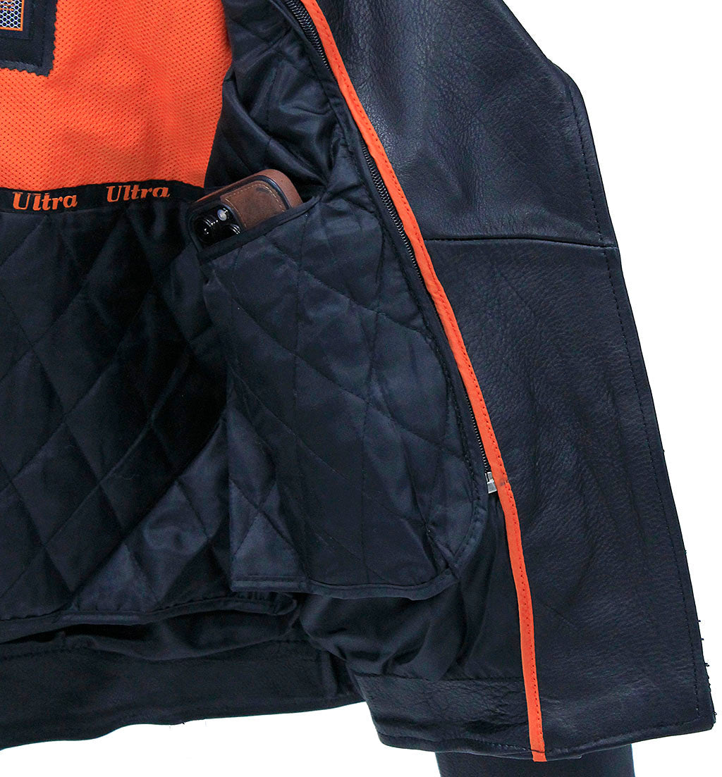 Women's Ultra Premium Cute Leather MC Jacket #L357ZNCK (S-2X)