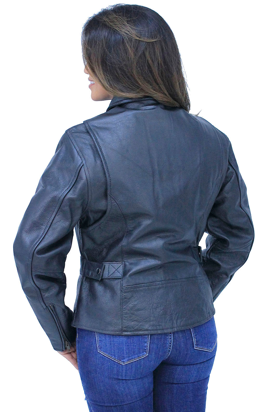 The Wanderer - Premium Buffalo Leather Jacket for Women #L38900 (S-3X)
