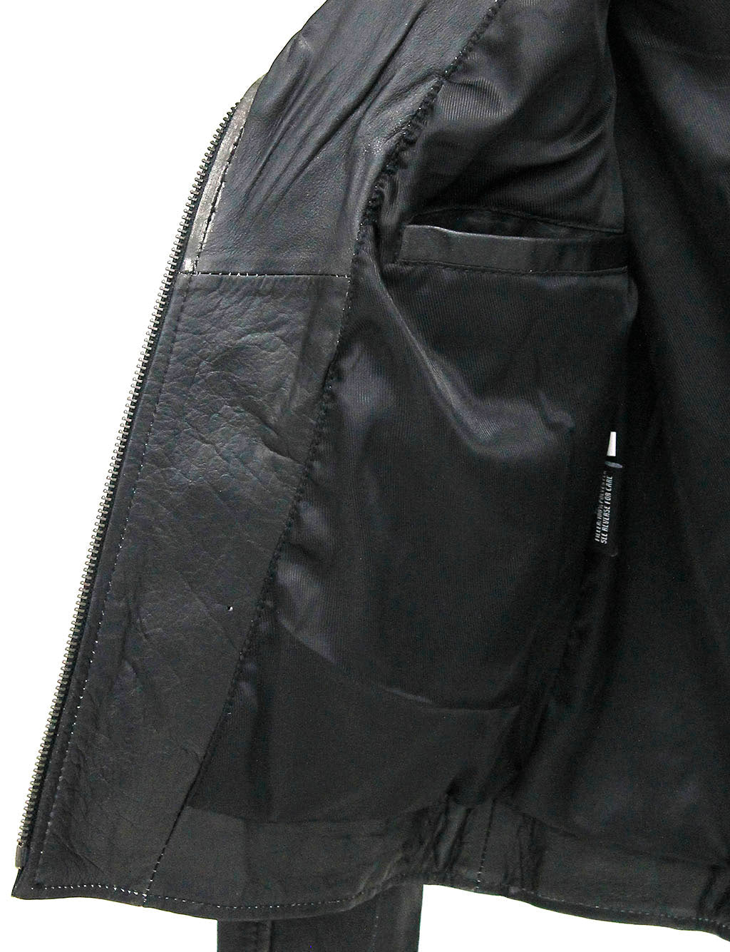 Star filled Women's Vintage Leather Motorcycle Jacket #LA6960GY-STAR