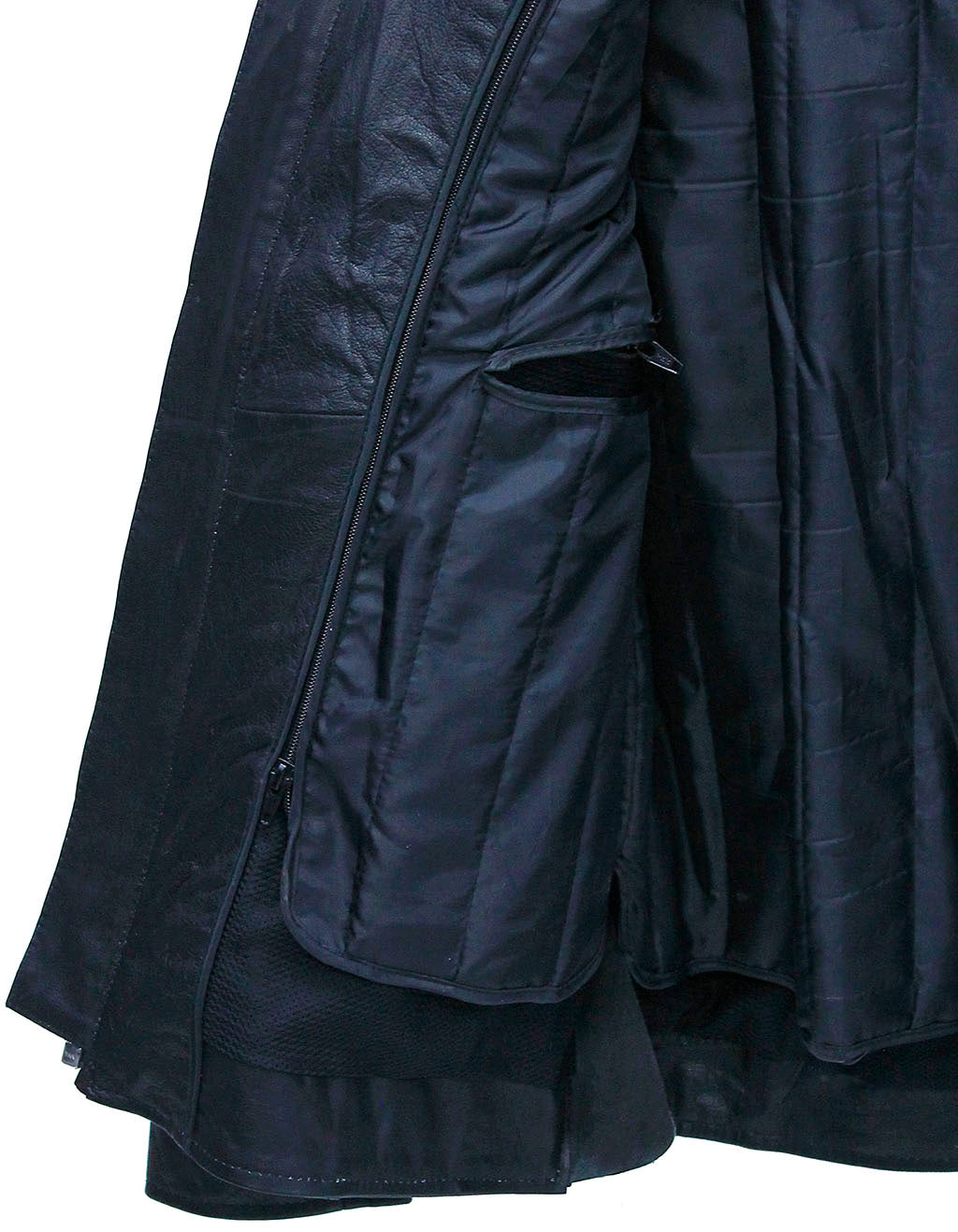 Men's Vented Side Zip Scooter Jacket #M2692GZK ()