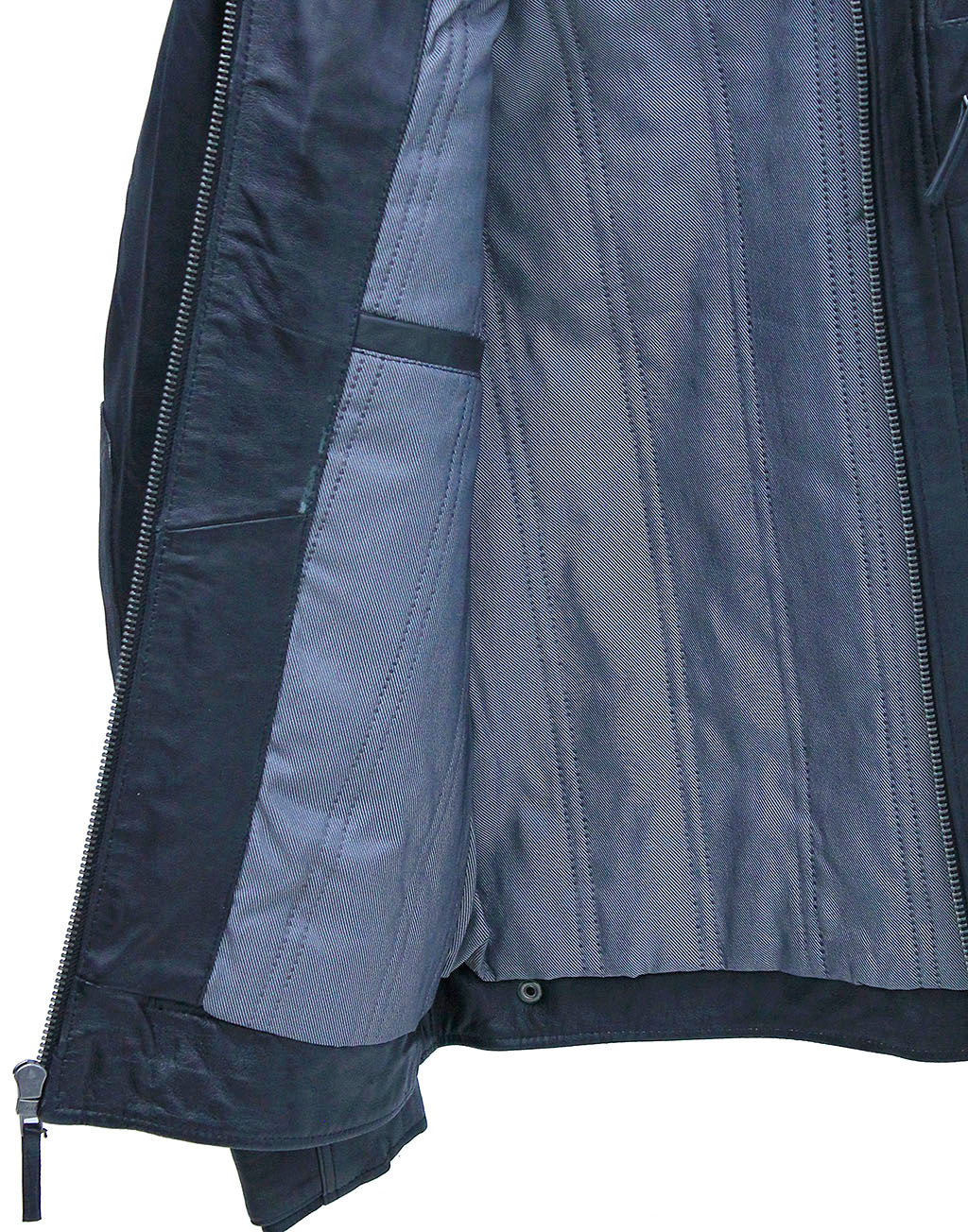 Men's Super Soft Lambskin Leather Jacket with Quilting #M5500QK