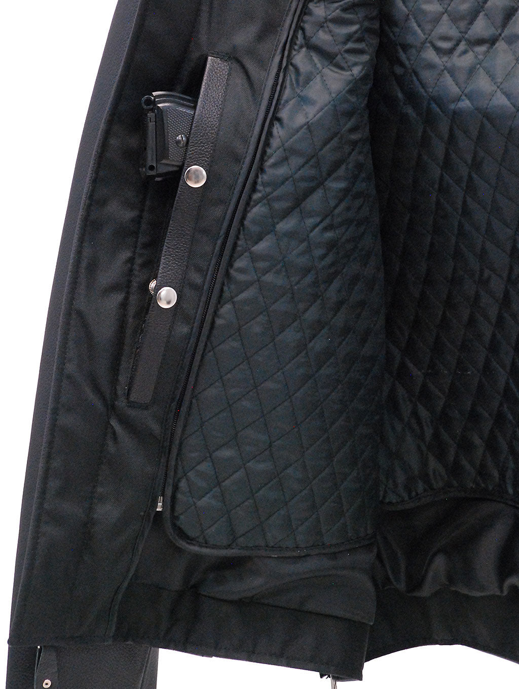 Black Cafe Racer Leather Motorcycle Jacket #M570Z