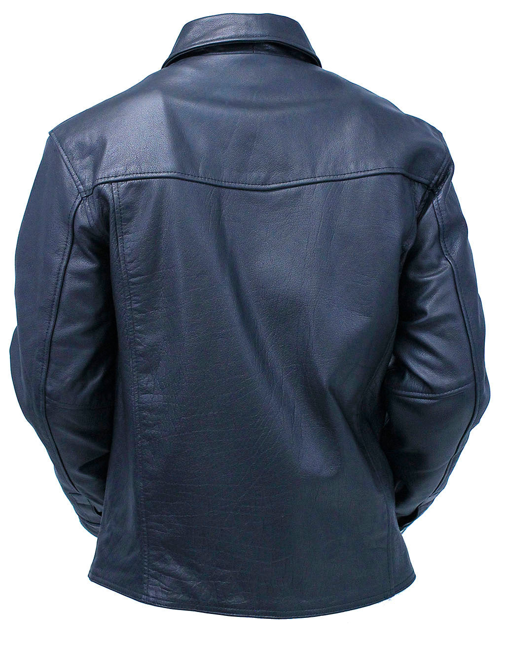 Men's Classic Black Leather Rebel Jacket #M6926GZK