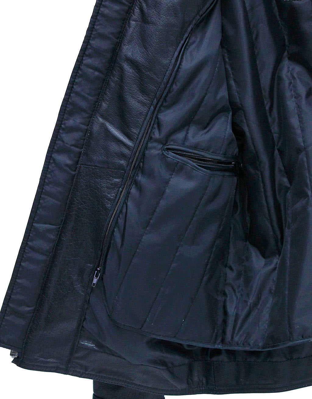 Men's Classic Black Leather Rebel Jacket #M6926GZK