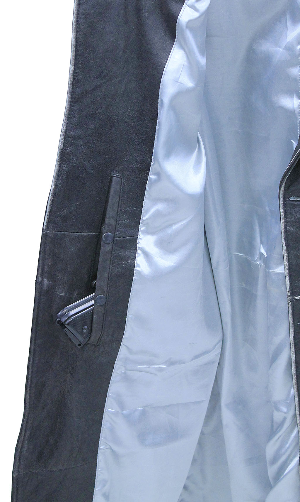 Vintage Cowhide Jamin Leather® Trench Coat #MA2203D