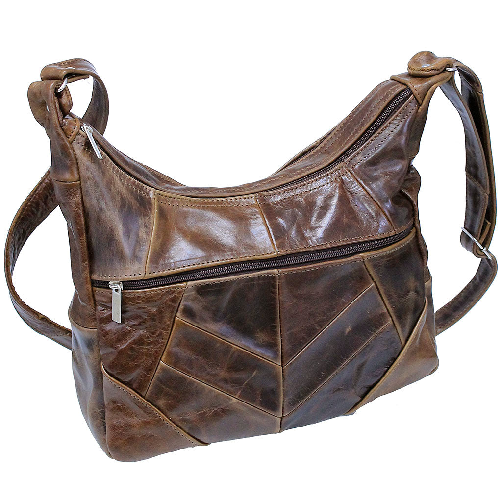 Vintage Dark Brown Leather Purse #P5261N