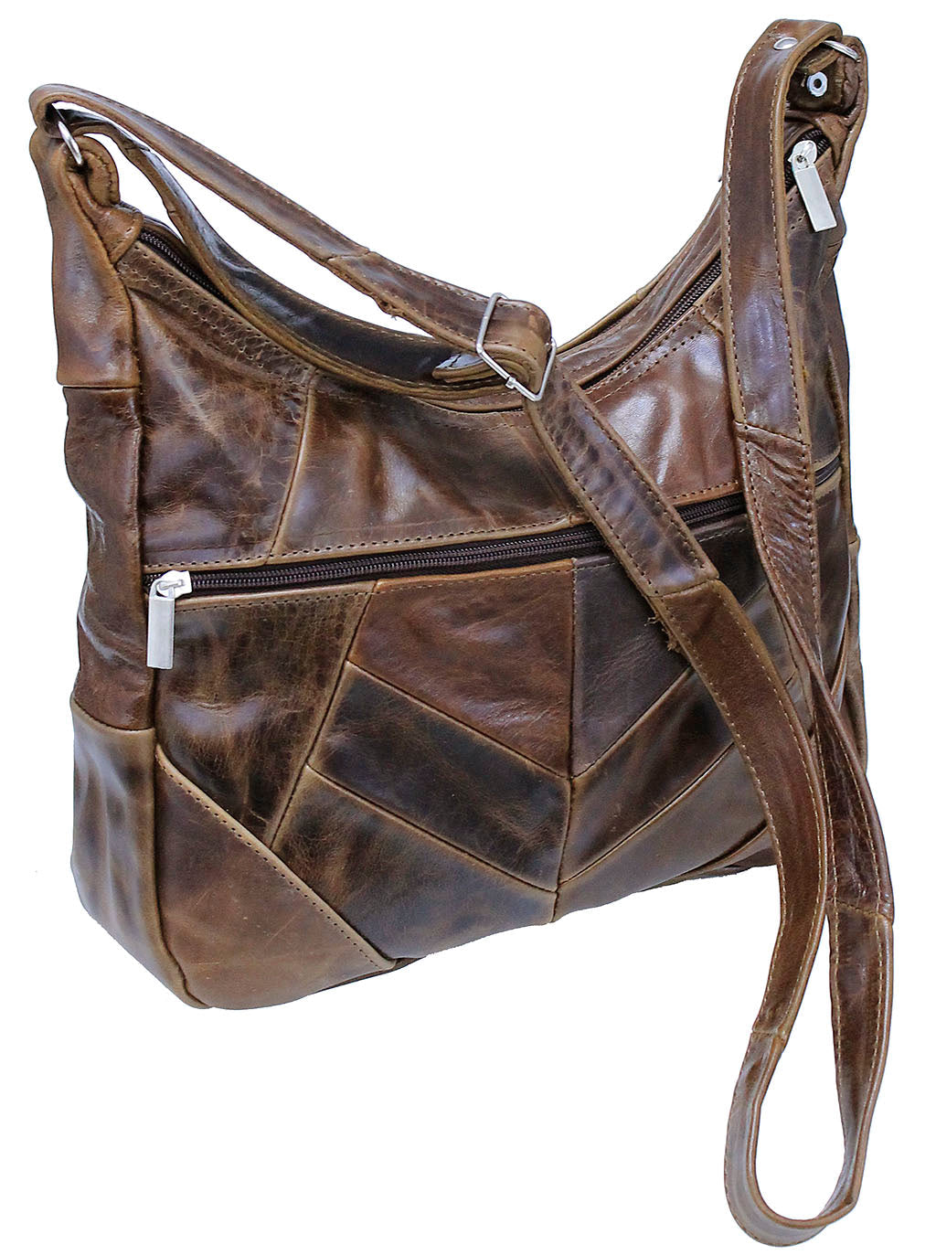Vintage Dark Brown Leather Purse #P5261N