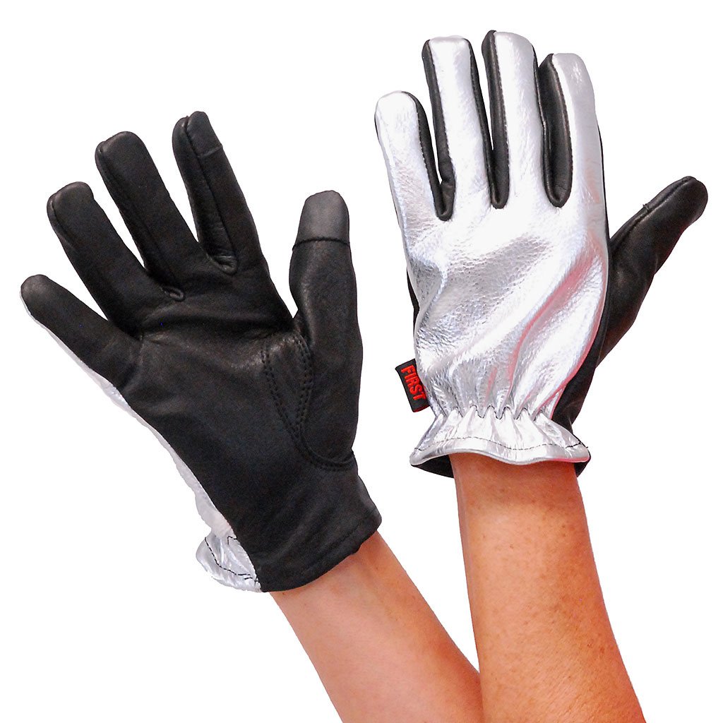 Women's Chrome Motorcycle Gloves - SPECIAL #GL3014S ()