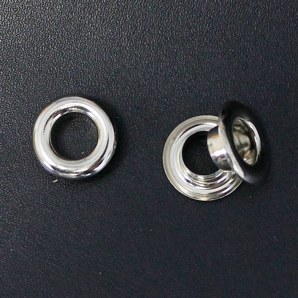 500 pcs 8mm Large Eyelets Nickel Silver #ZE4127S