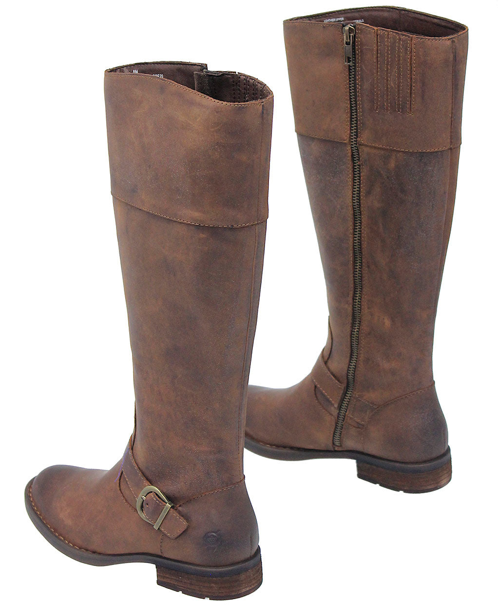 Born 16 in Vintage Brown Equine Zip Boot #BL12406BZN ()