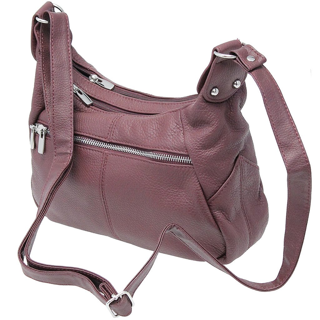 Oxblood Heavy Leather 7 x 11 Purse #P027BG