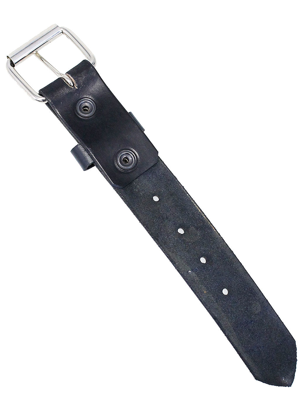 Leather Belt Extender 1.5 Inch Wide, Black Cowhide, Adds 6-7 Inches #BTX2111K