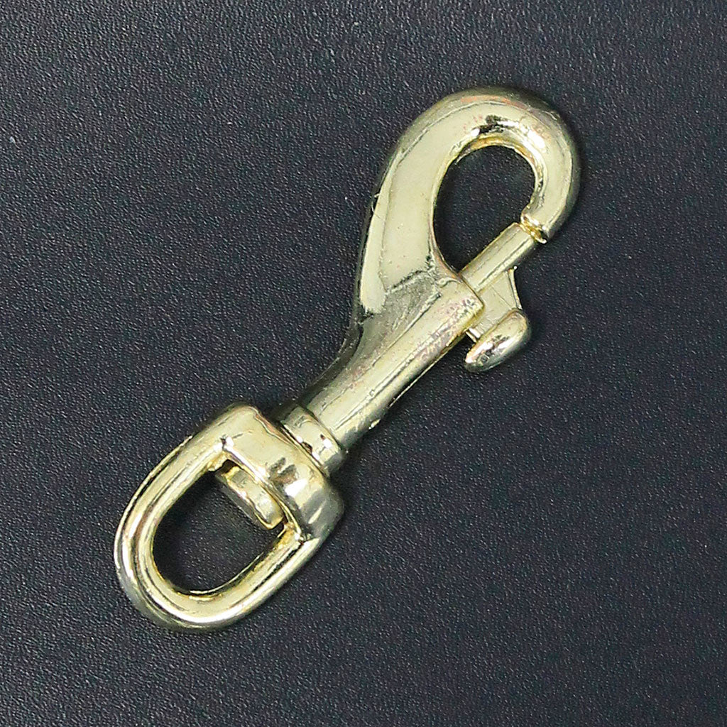 25 pcs Gold Plate 2.5" Trigger Dog Leash Clips #ZHOOK300G