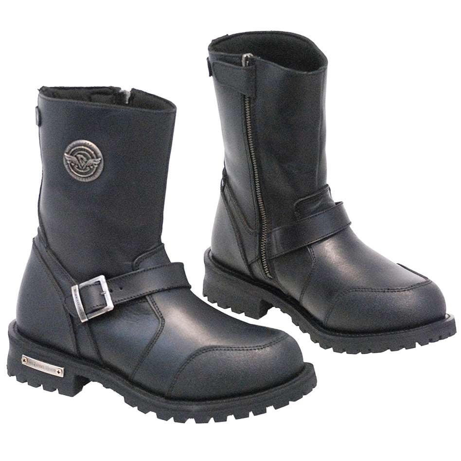 Men's Milwaukee Engineer Riding Boots w/Shifter Toe #BM9090ZEK ()